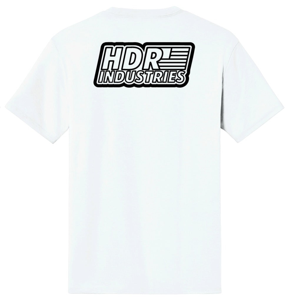 HDR INDUSTRIES STANDARD WHITE T-SHIRT
