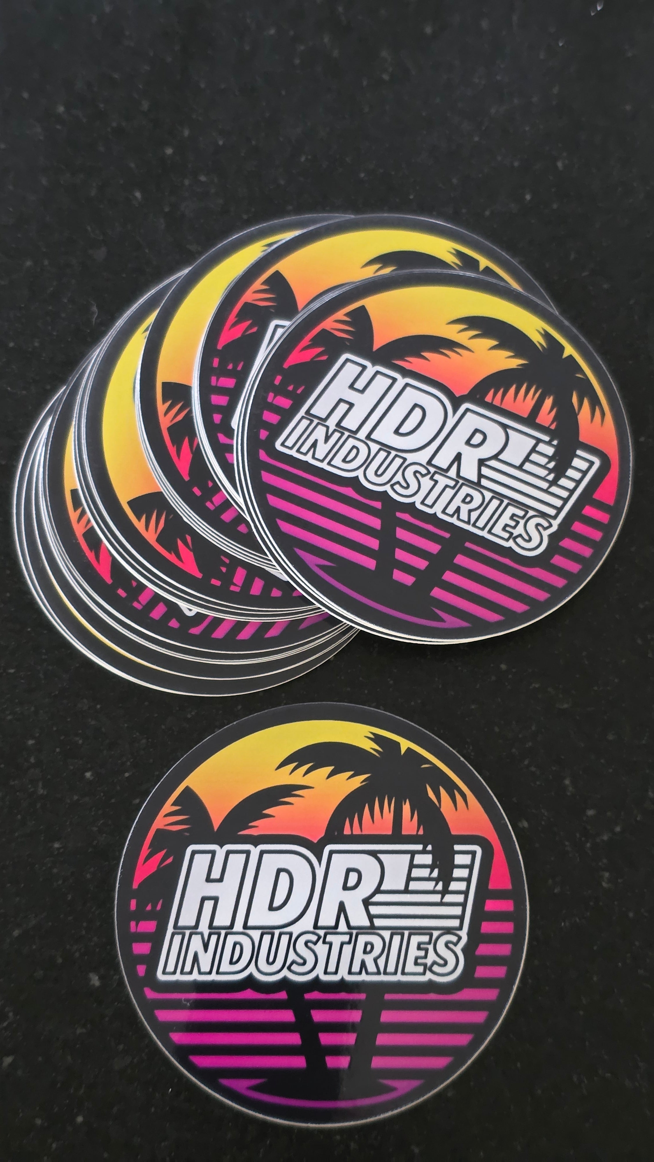 RETRO EDITION Palm Sticker – HDR INDUSTRIES LLC
