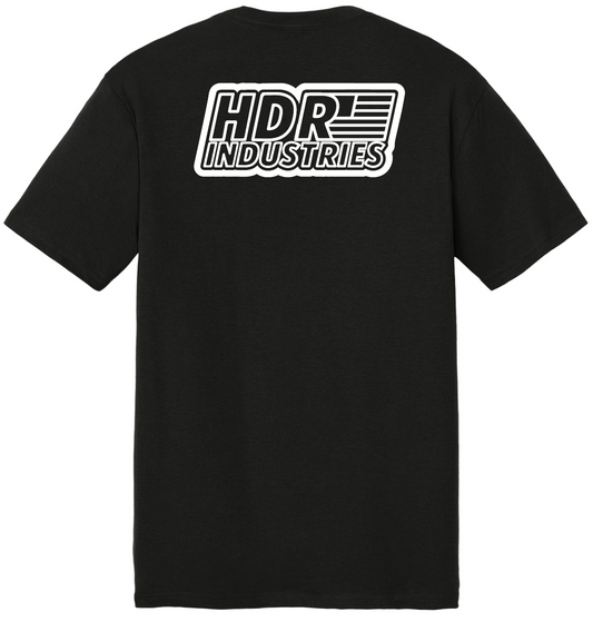 HDR INDUSTRIES STANDARD BLACK T-SHIRT
