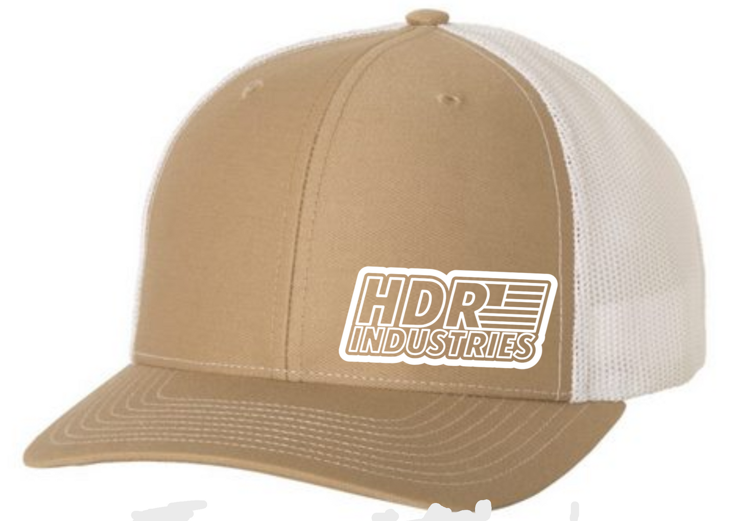 TRUCKER HAT WHITE LOGO (Variable Color)