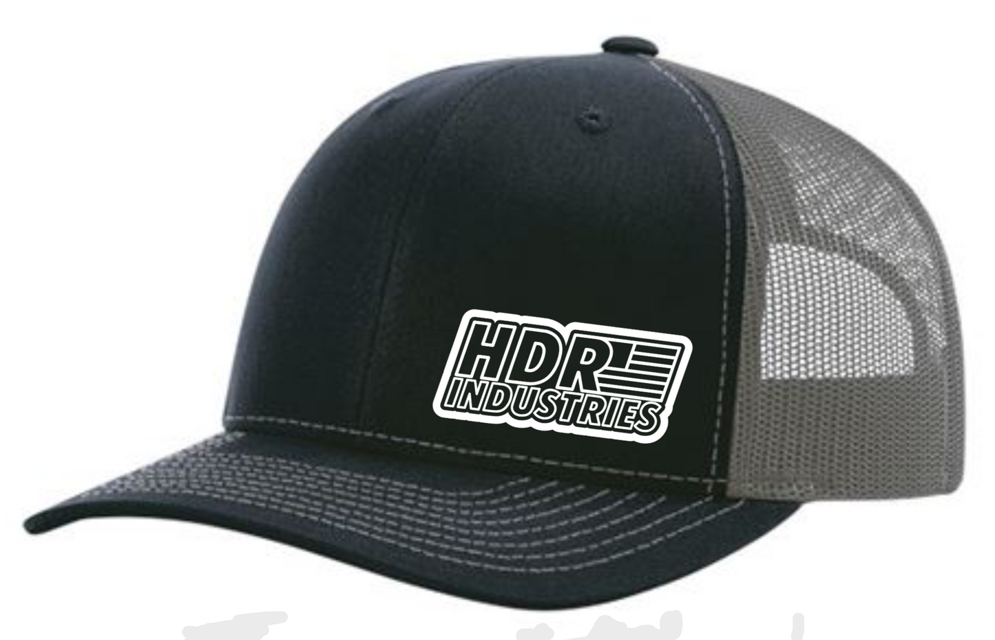 TRUCKER HAT WHITE LOGO (Variable Color)