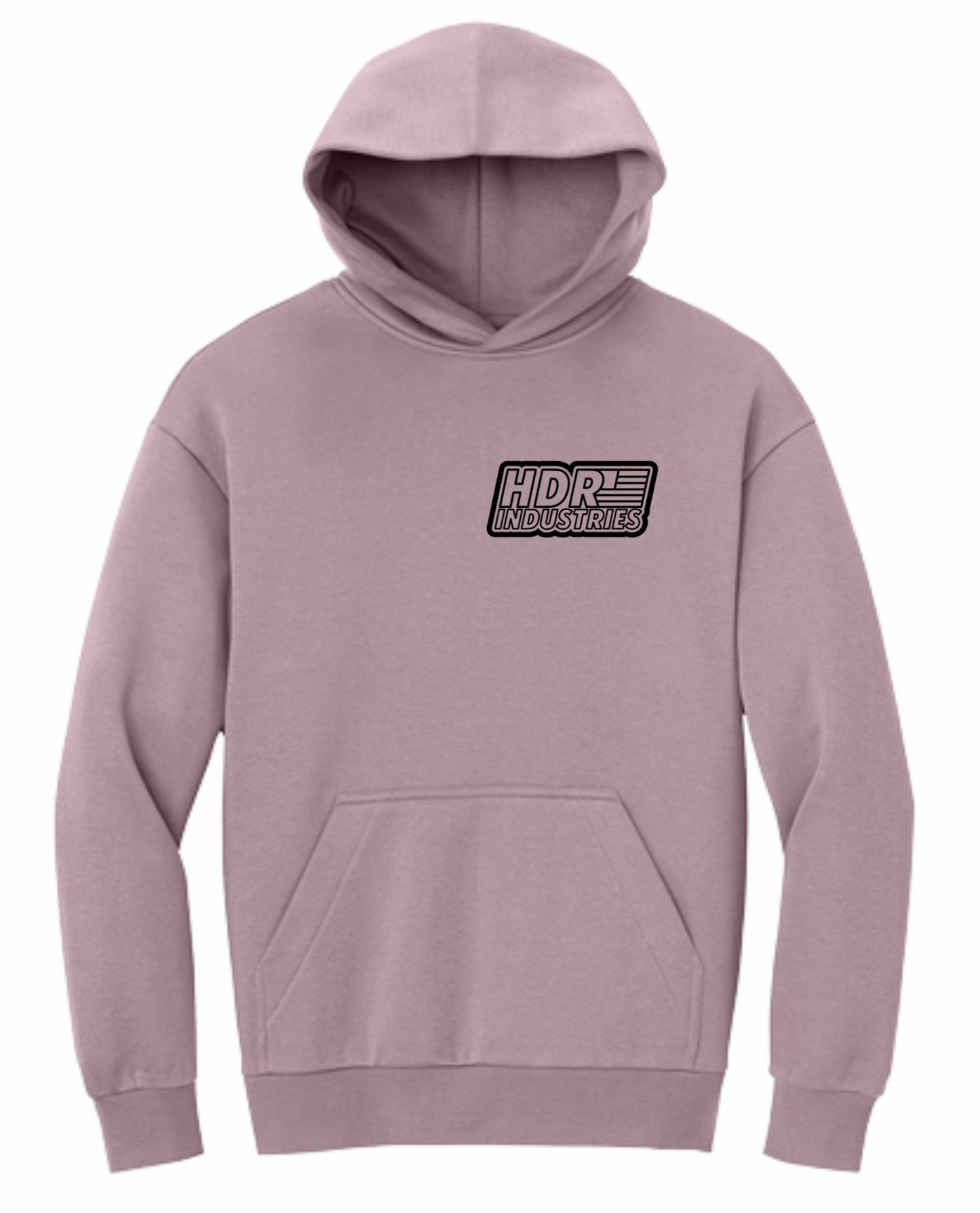 HDR INDUSTRIES STANDARD SMOKY AMETHYST HOODIE (Variable Color Logos)