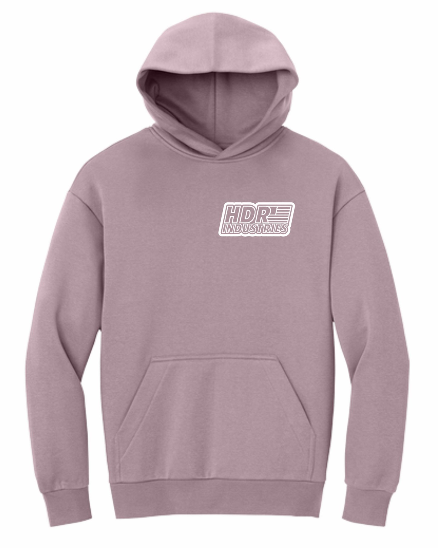 HDR INDUSTRIES STANDARD SMOKY AMETHYST HOODIE (Variable Color Logos)