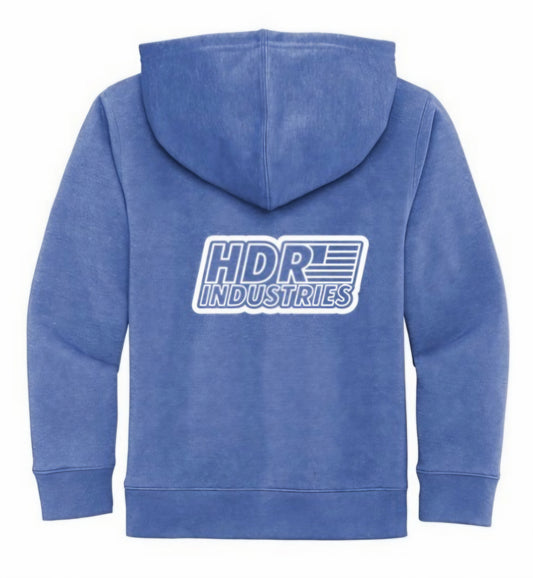 HDR INDUSTRIES STANDARD KIDS ROYAL FROST HOODIE (Variable Color Logos)