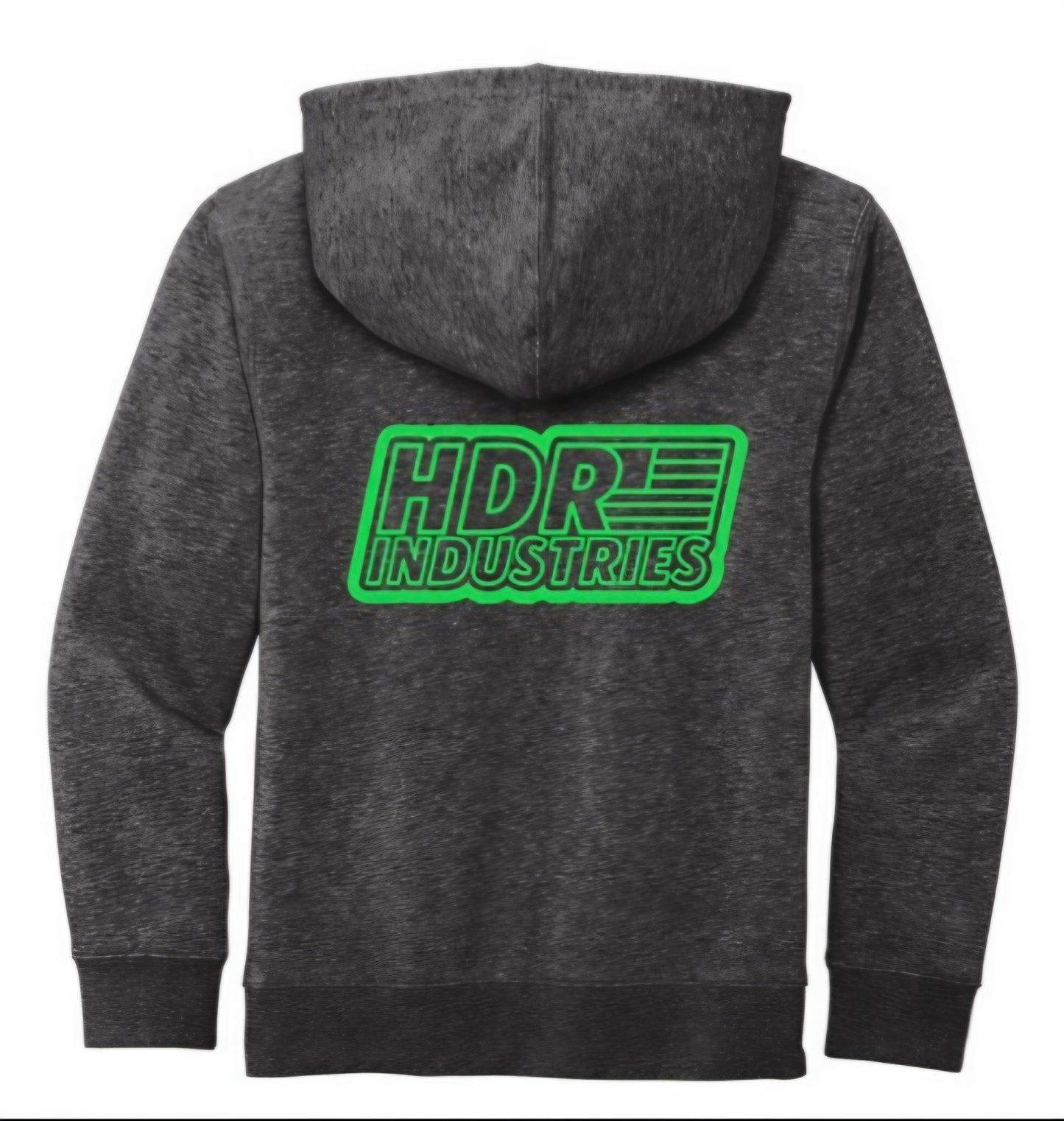 HDR INDUSTRIES STANDARD KIDS CHARCOAL HOODIE (Variable Color Logos)