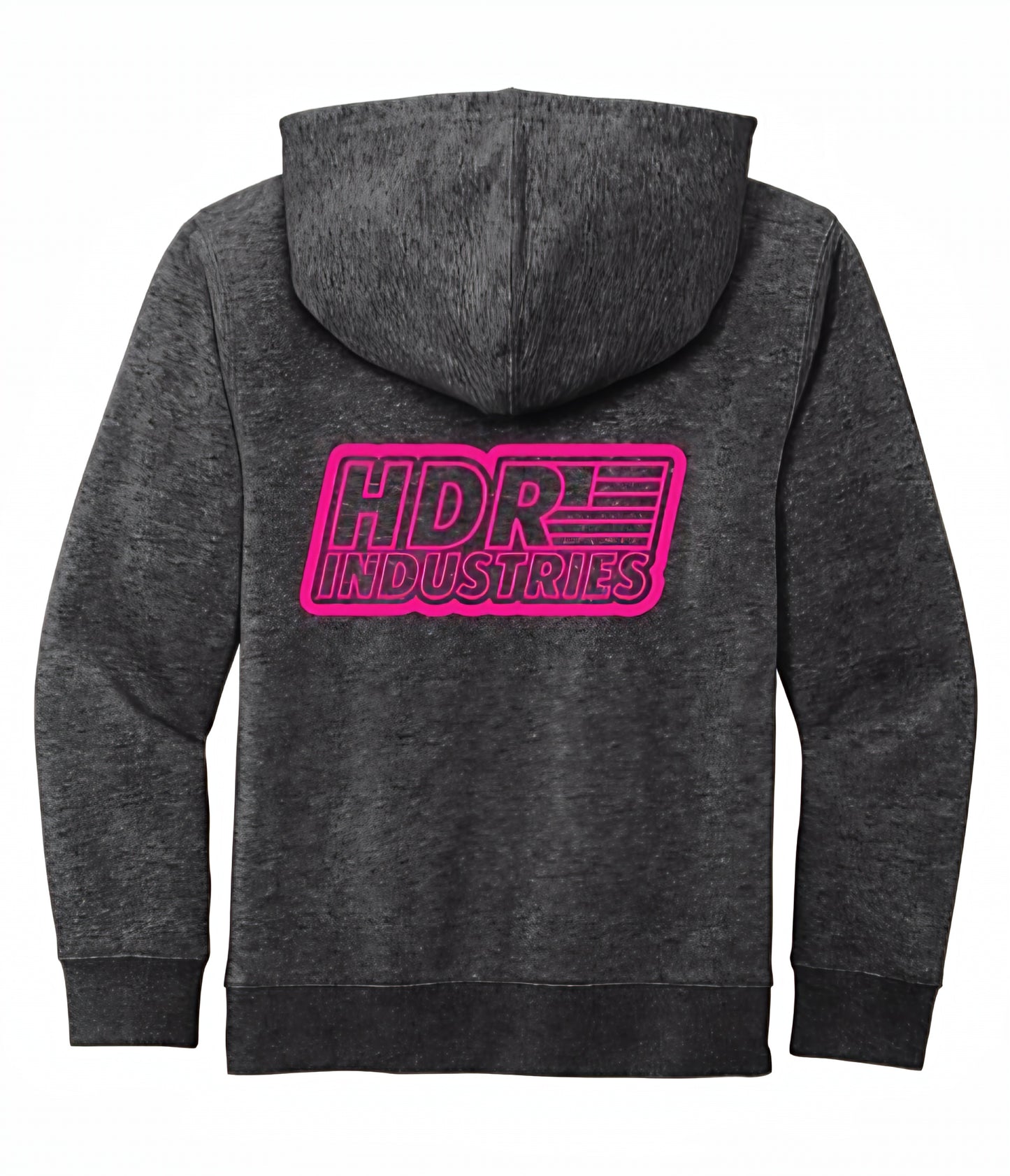 HDR INDUSTRIES STANDARD KIDS CHARCOAL HOODIE (Variable Color Logos)
