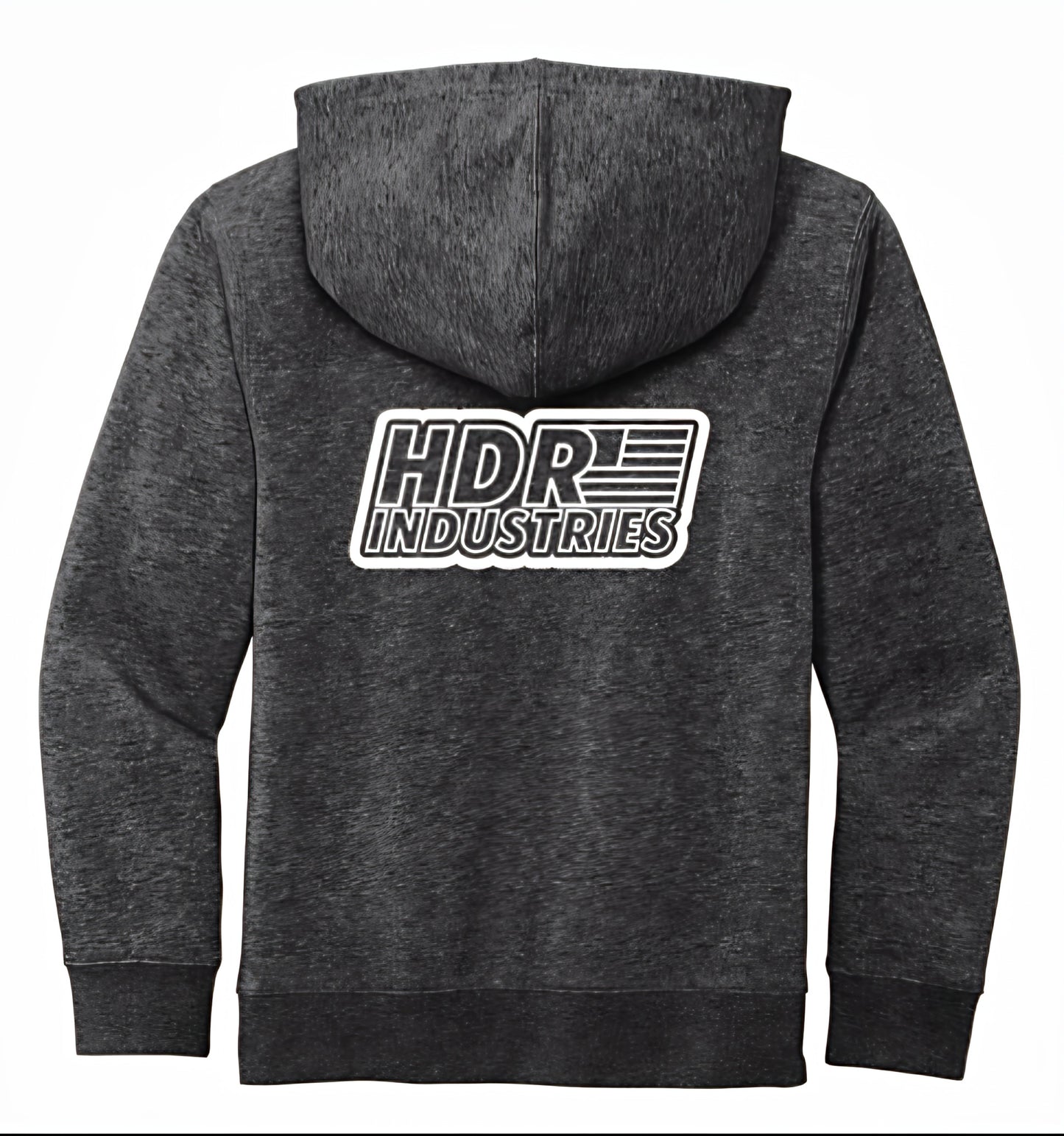 HDR INDUSTRIES STANDARD KIDS CHARCOAL HOODIE (Variable Color Logos)