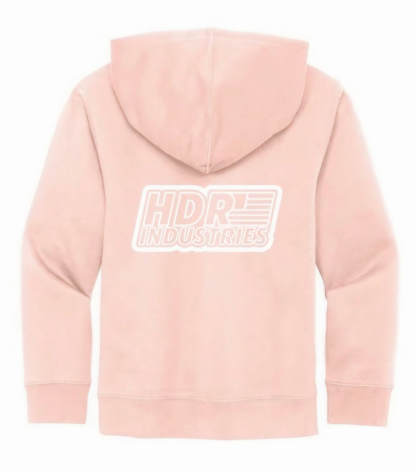 HDR INDUSTRIES STANDARD KIDS ROSEWATER PINK HOODIE (Variable Color Logos)