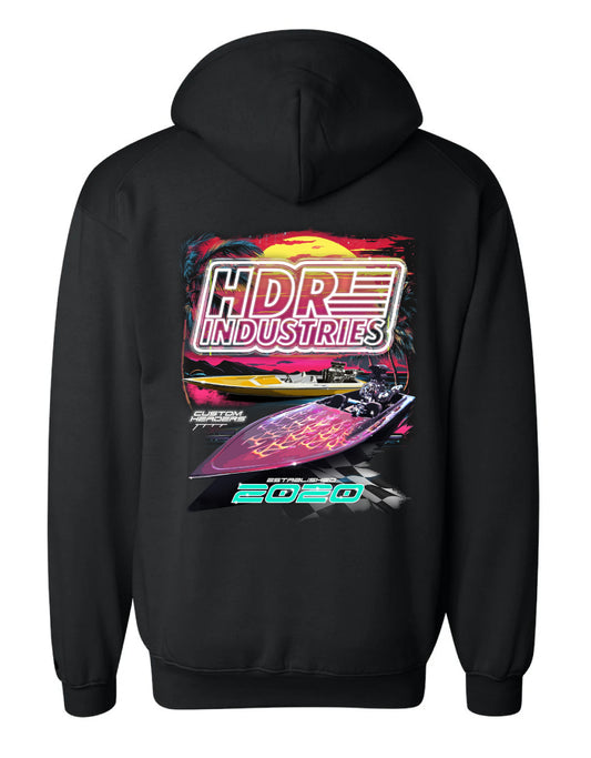 HDR INDUSTRIES 2024 Boat Hoodie (BLACK)