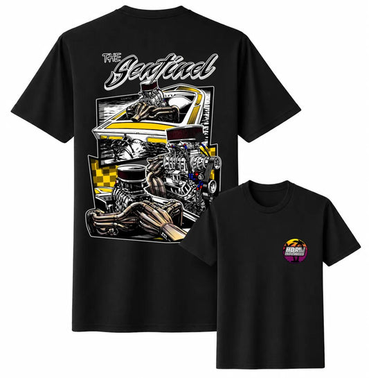 HDR INDUSTRIES "The Sentinel" BLACK T-SHIRT