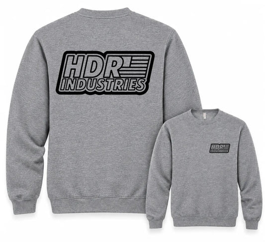HDR INDUSTRIES HEATHER GRAY CREW NECK