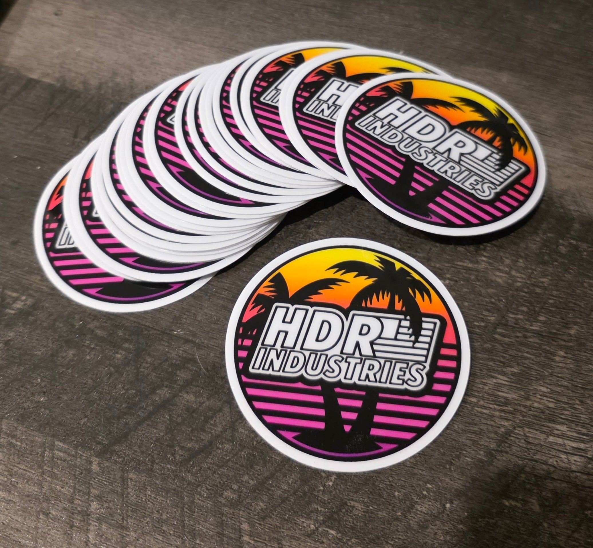 RETRO EDITION HD Palm Sticker – HDR INDUSTRIES LLC