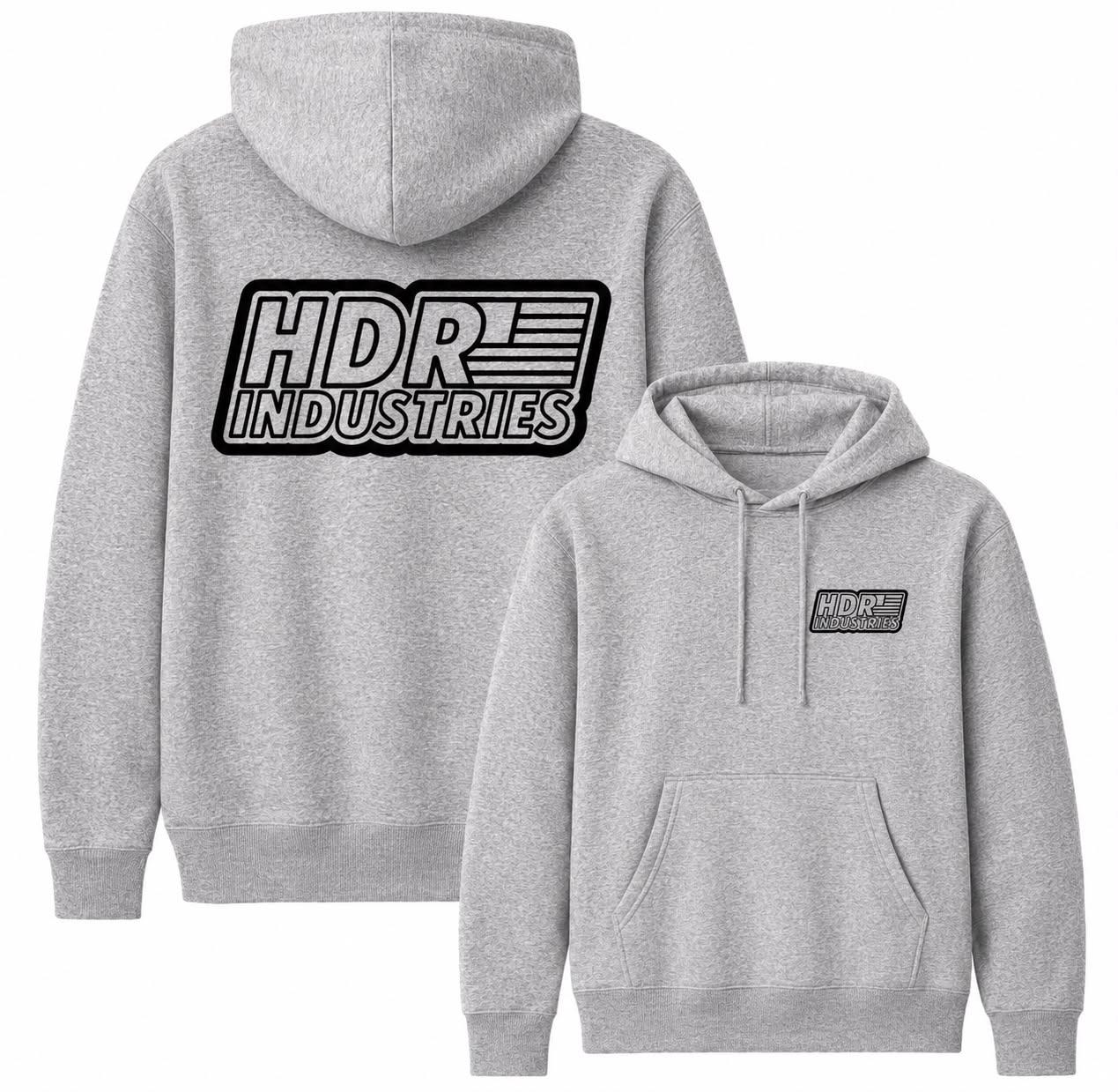 HDR INDUSTRIES ORIGINAL HEATHER GRAY HOODIE