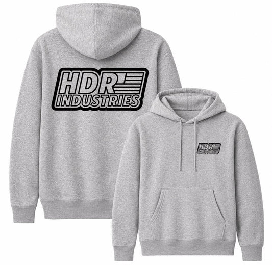 HDR INDUSTRIES ORIGINAL HEATHER GRAY HOODIE